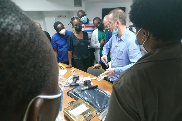 NAIROBI SURGICAL SKILL CENTRE VISITORS FROM FINLAND AND KEMRI