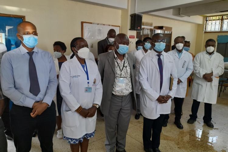 THE FIRST SPECIAL  PRAYER FOR THE CADAVERS HELD ON 14TH MARCH, 2022 AT THE DEPT. OF HUMAN ANATOMY- UON