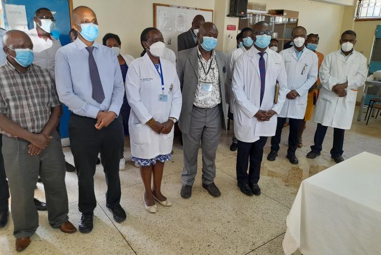 THE FIRST SPECIAL  PRAYER FOR THE CADAVERS HELD ON 14TH MARCH, 2022 AT THE DEPT. OF HUMAN ANATOMY- UON