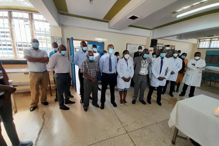 THE FIRST SPECIAL  PRAYER FOR THE CADAVERS HELD ON 14TH MARCH, 2022 AT THE DEPT. OF HUMAN ANATOMY- UON