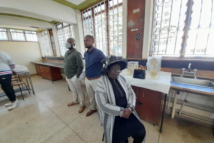 THE FIRST SPECIAL  PRAYER FOR THE CADAVERS HELD ON 14TH MARCH, 2022 AT THE DEPT. OF HUMAN ANATOMY- UON