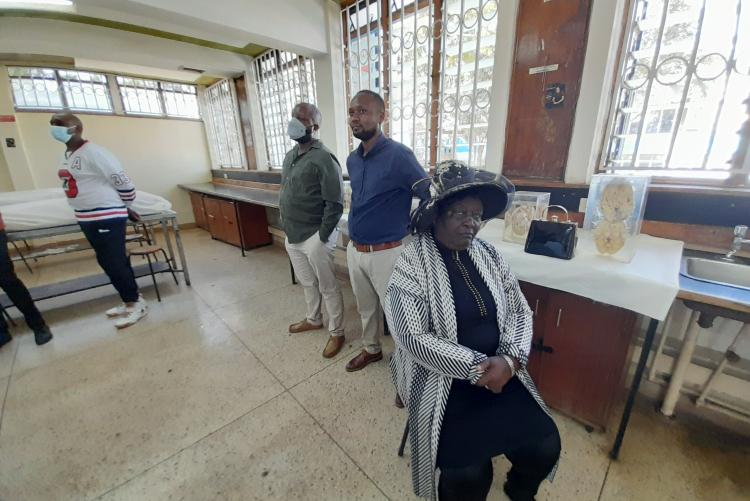 THE FIRST SPECIAL  PRAYER FOR THE CADAVERS HELD ON 14TH MARCH, 2022 AT THE DEPT. OF HUMAN ANATOMY- UON