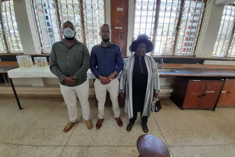 FAMILY MEMBERS OF THE DONATED CADAVERS; KABIRU WANG'ANG'A, JAMES WANGA'NG'A AND SUSAN WANYOIKE - THANK YOU FAMILY MEMBERS