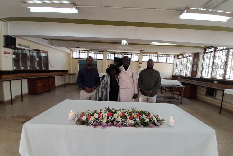 FAMILY MEMBERS OF THE DONATED CADAVERS; KABIRU WANG'ANG'A, JAMES WANGA'NG'A AND SUSAN WANYOIKE - THANK YOU FAMILY MEMBERS