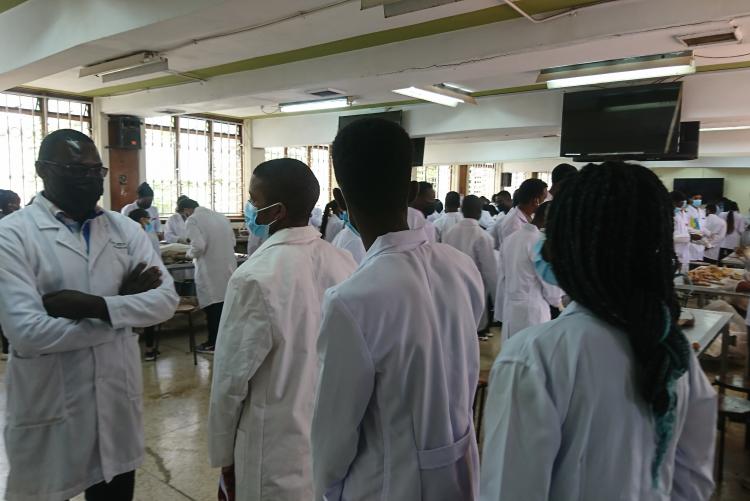 ORIENTATION IN PROGRESS FOR THE FIRST YEAR BACHELOR OF MEDICINE AND BACHELOR OF SURGERY STUDENT ACADEMIC YEAR 2021/2022, SEPTEMBER 2021 INTAKE 