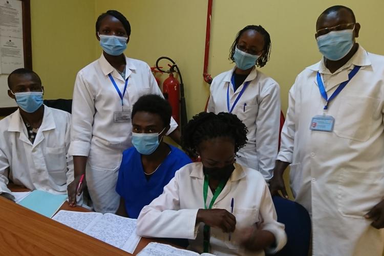 CERTIFICATE IN MORTUARY SCIENCE STUDENTS ON ROTATIONAL PROGRAMME TRAINING AT THE CHIROMO FUNERAL PARLOR