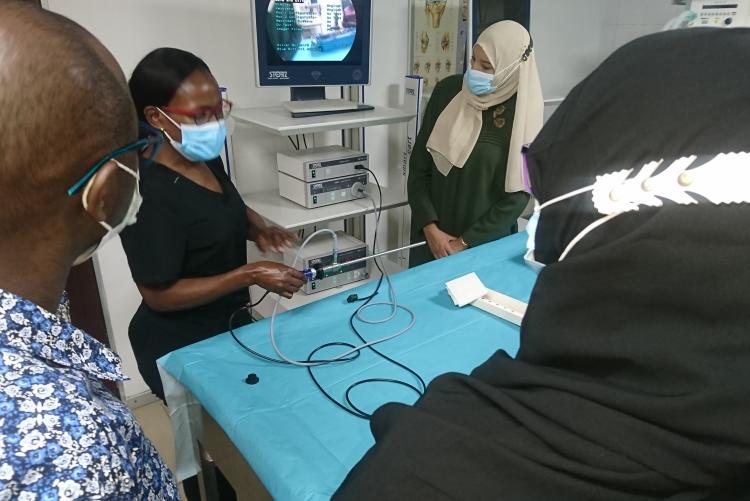 SURGEON TRAINING AT THE NAIROBI SURGICAL SKILLS CENTER - UON IN PROGRESS 