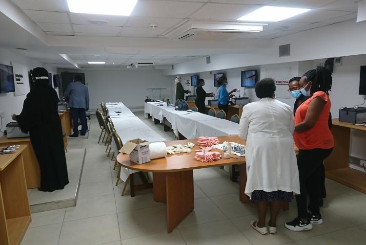 SURGEONS IN A TRAINING AT THE NAIROBI SURGICAL SKILLS CENTER - UON IN PROGRESS