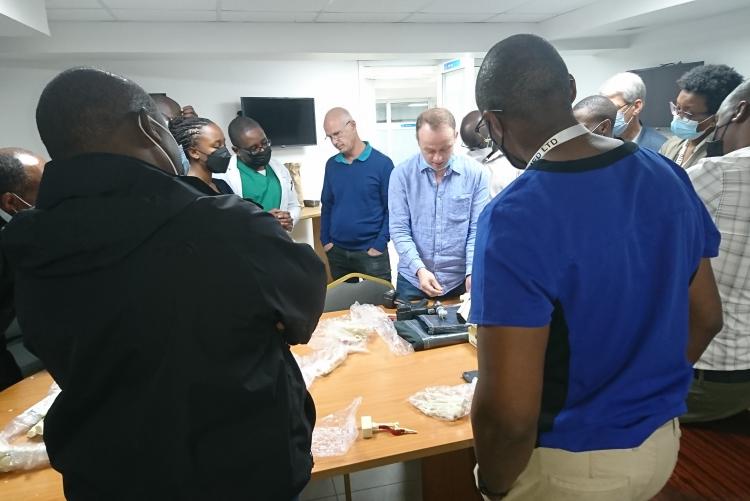 SURGEONS IN A TRAINING AT THE NAIROBI SURGICAL SKILLS CENTER - UON IN PROGRESS