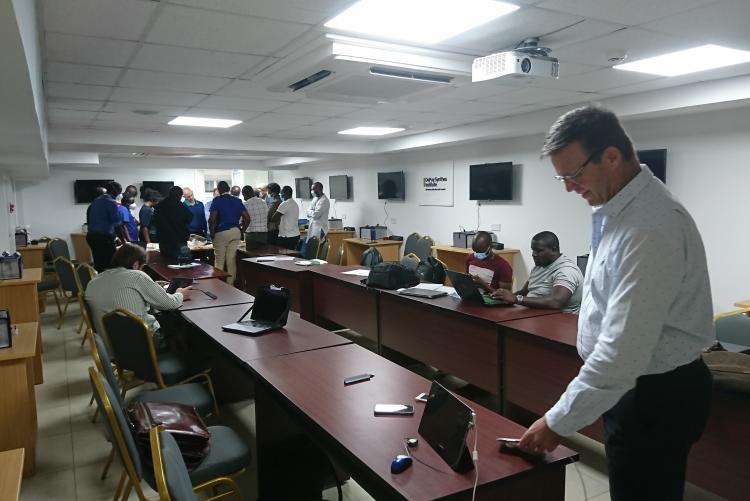 SURGEONS IN A TRAINING AT THE NAIROBI SURGICAL SKILLS CENTER - UON IN PROGRESS