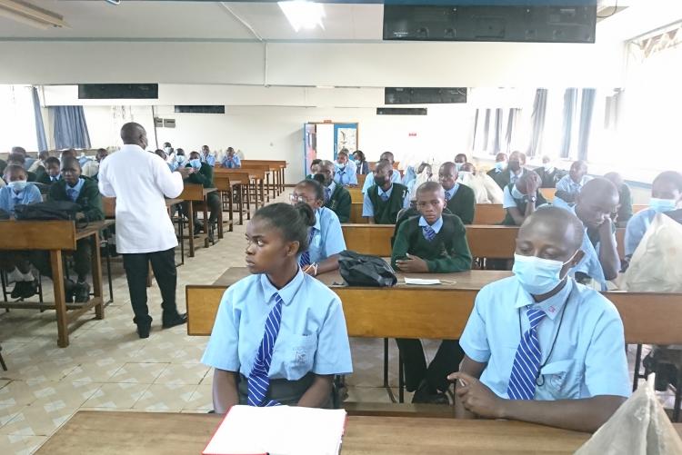 HIGH SCHOOL STUDENTS EDUCATIONAL TRIP ON CAREER DEVELOPMENT LECTURE AT THE MEDICAL PHYSIOLOGY LABORATORY