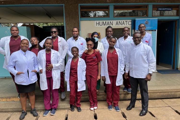 KENYA METHODIST UNIVERSITY MEDICAL STUDENTS VISITS UNIVERSITY OF NAIROBI, NAIROBI SURGICAL SKILLS CENTRE