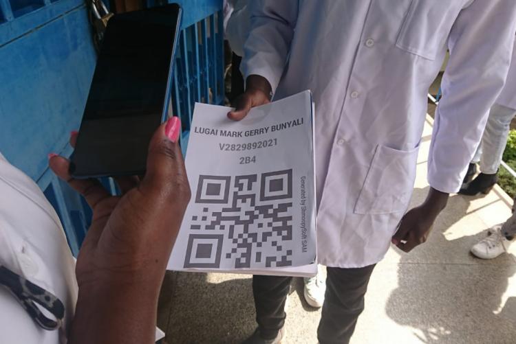 HUMAN ANATOMY & PHYSIOLOGY DIGITAL STUDENTS REGISTRATION SYSTEM-QR CODE