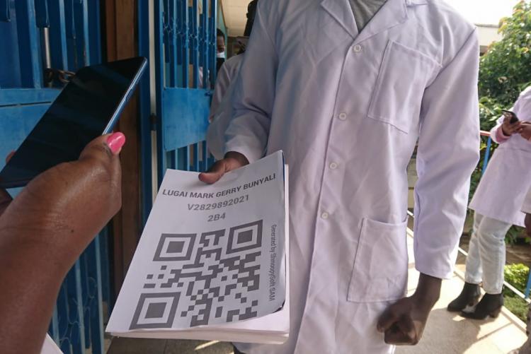 HUMAN ANATOMY & PHYSIOLOGY DIGITAL STUDENTS REGISTRATION SYSTEM-QR CODE