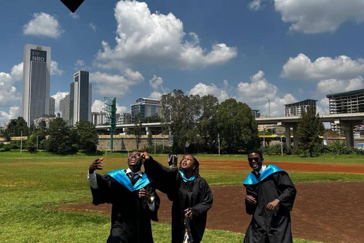 BSC HUMAN ANATOMY  INTERCALATED STUDENTS CELEBRATING THEIR GRADUATION