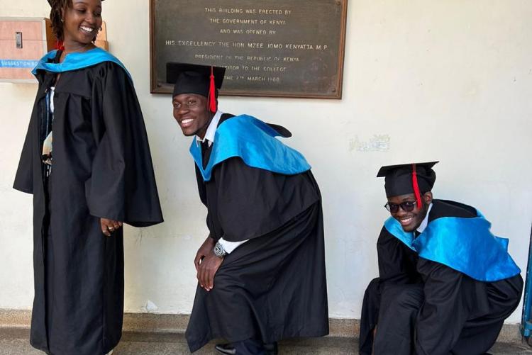 BSC HUMAN ANATOMY  INTERCALATED STUDENTS CELEBRATING THEIR GRADUATION