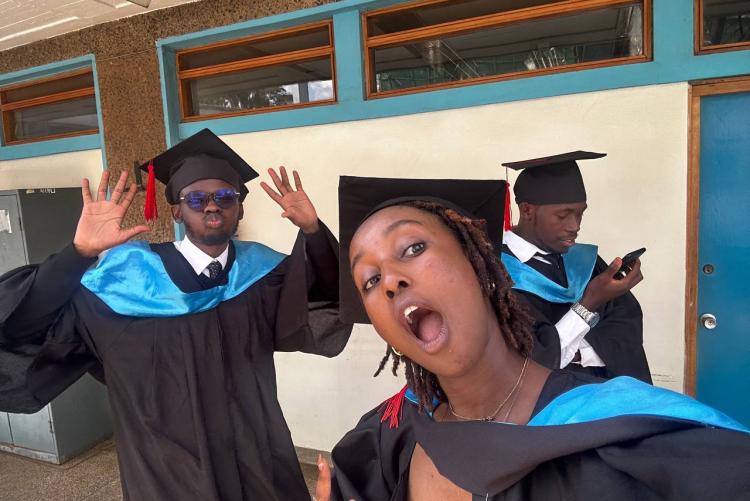 BSC HUMAN ANATOMY  INTERCALATED STUDENTS CELEBRATING THEIR GRADUATION