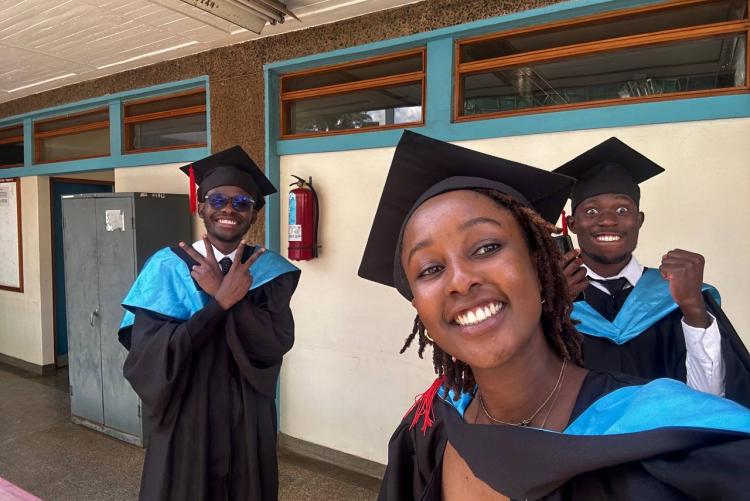 BSC HUMAN ANATOMY  INTERCALATED STUDENTS CELEBRATING THEIR GRADUATION