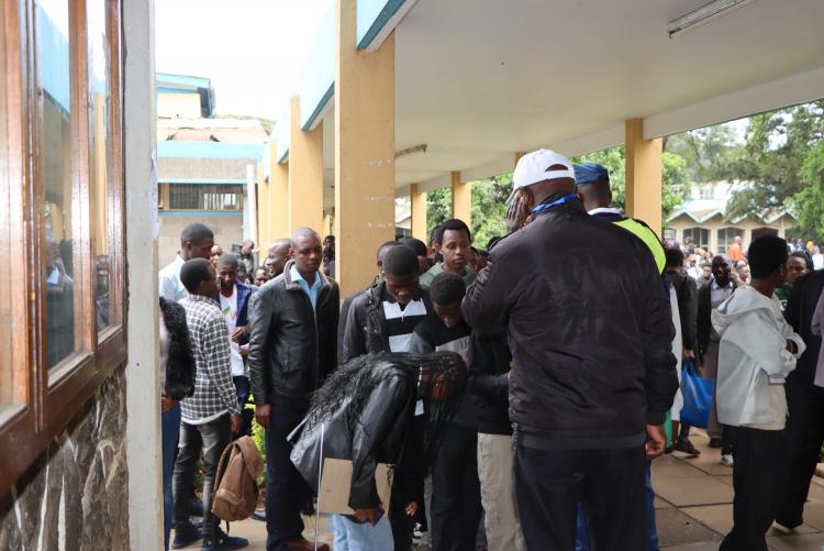 FIRST YEAR FACULTY OF HEALTH SCIENCE 2024/2025 STUDENT REGISTRATION IN PROGRESS