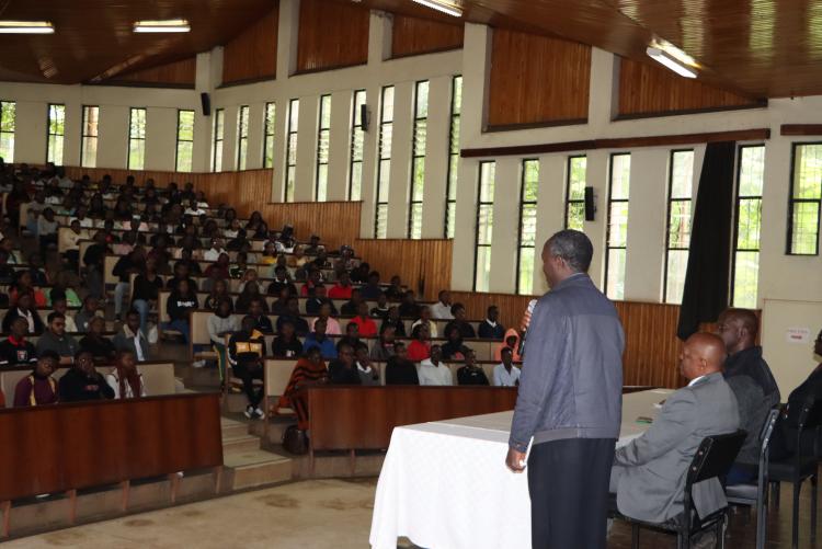 FIRST YEAR FACULTY OF HEALTH SCIENCE 2024/20 ORIENTATION IN PROGRESS