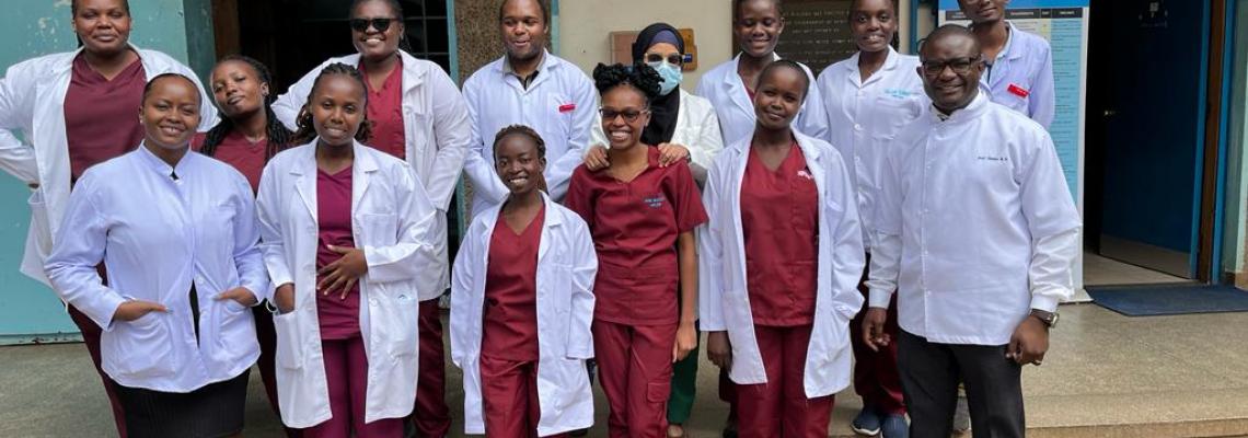 KENYA METHODIST UNIVERSITY MEDICAL STUDENTS VISITS UNIVERSITY OF NAIROBI, NAIROBI SURGICAL SKILLS CENTRE